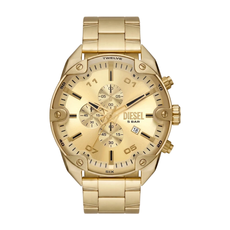 Spiked Chronograph Stainless Steel