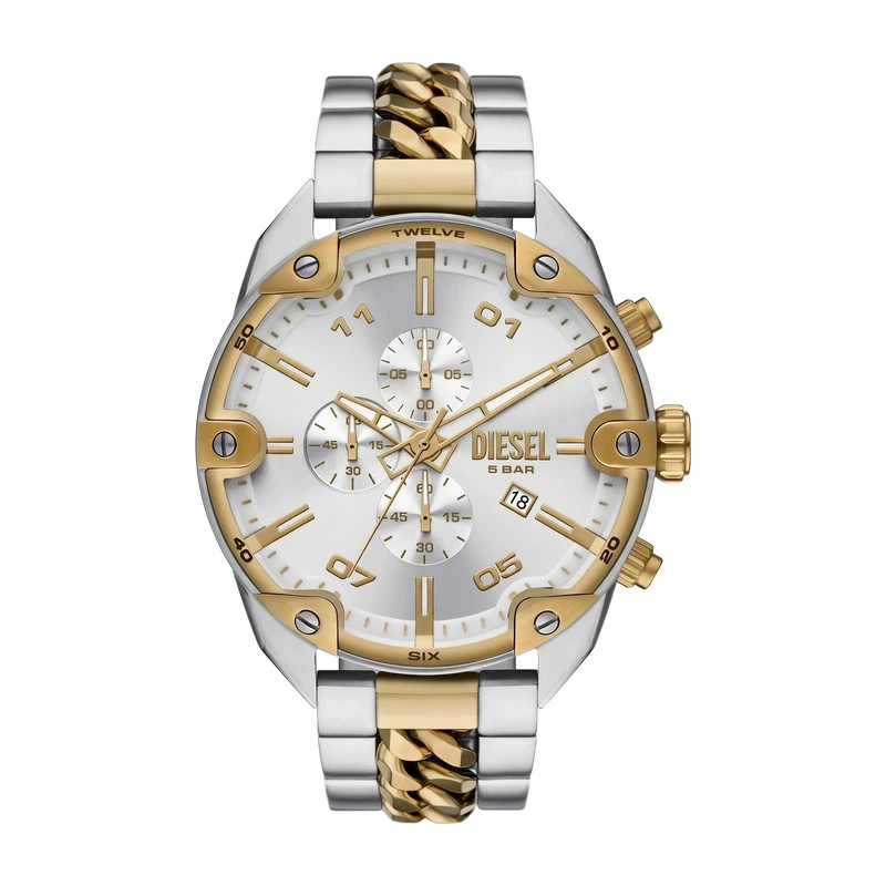 Spiked Stainless Steel Watch