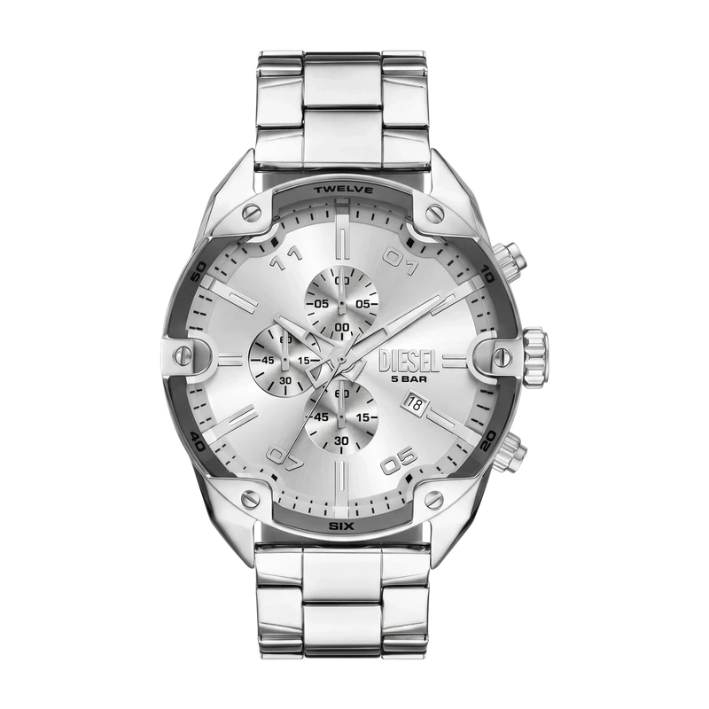 Spiked Chronograph Stainless Steel