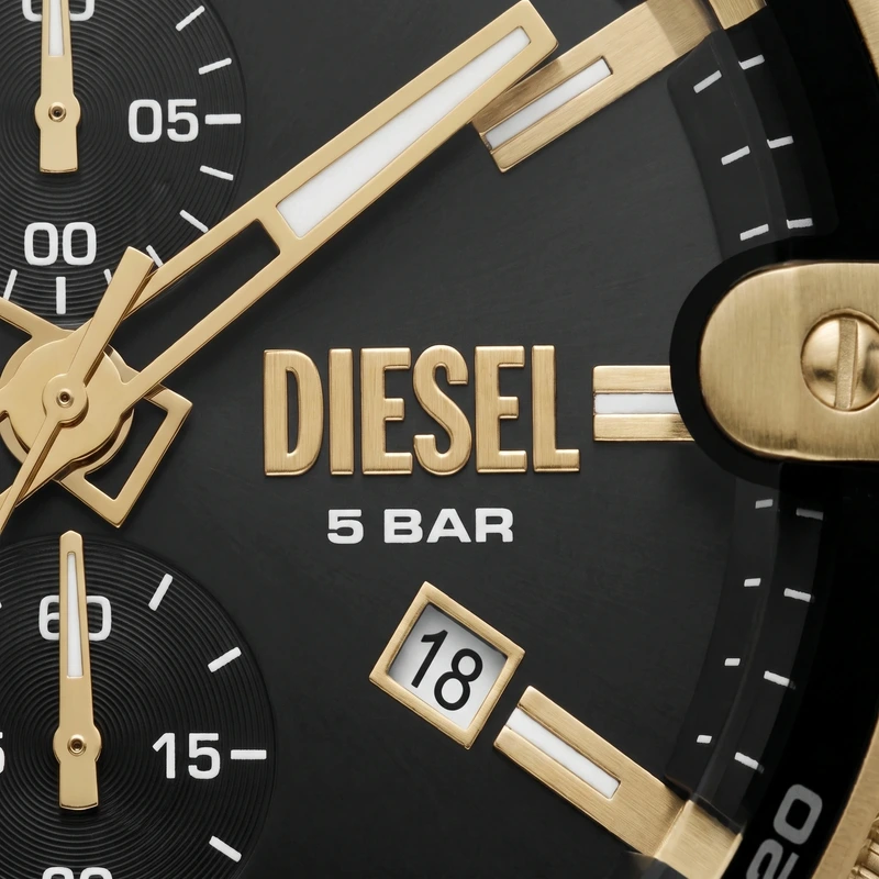Spiked Chronograph Stainless Steel