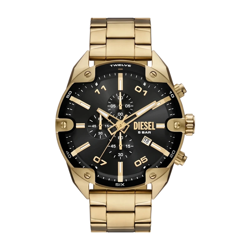 Spiked Chronograph Stainless Steel