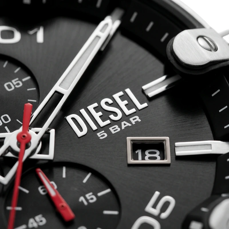 Spiked Chronograph Stainless Steel