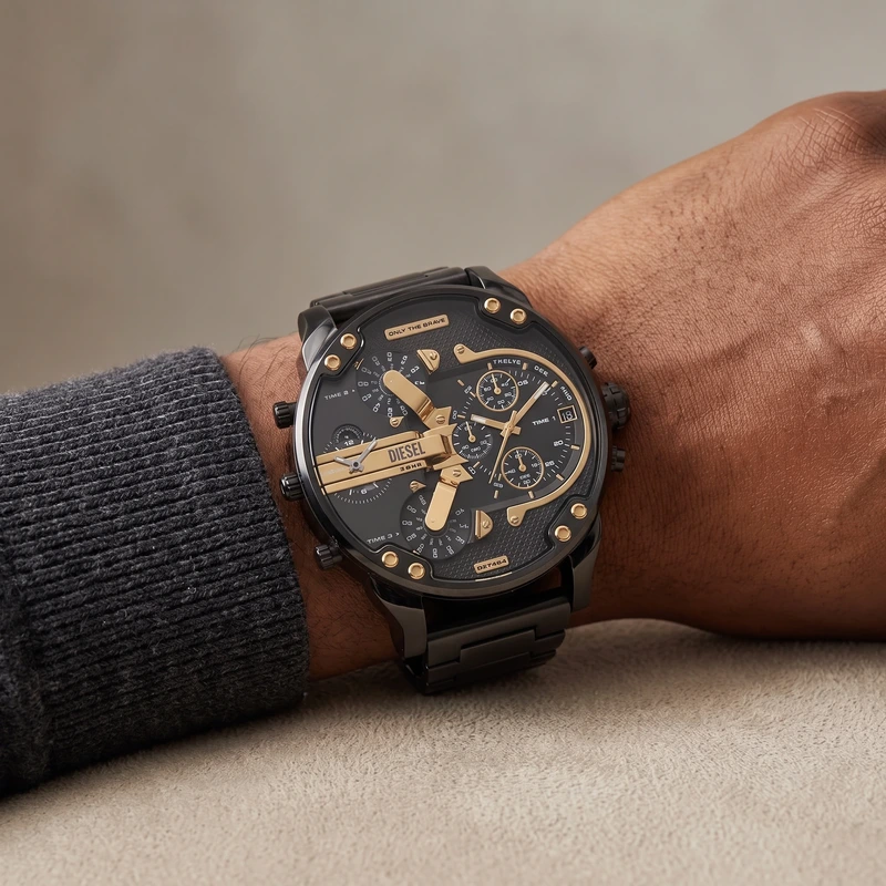 Mr. Daddy Two-Tone Stainless Steel Watch