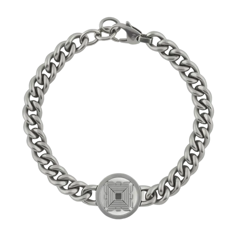 Stainless Steel Chain Bracelet 19.5cm+2cm