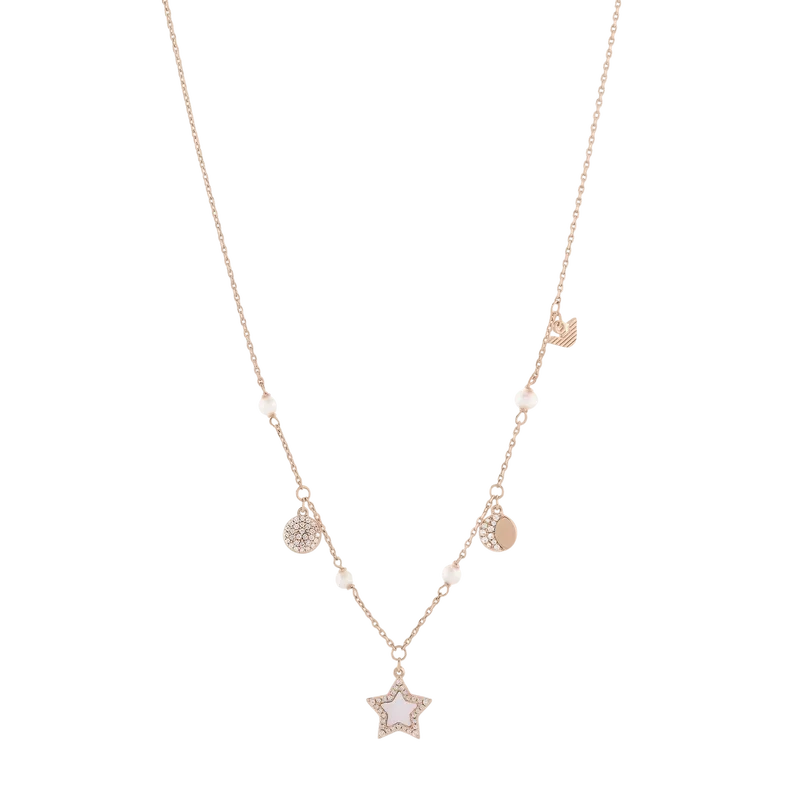 Brass Station Necklace