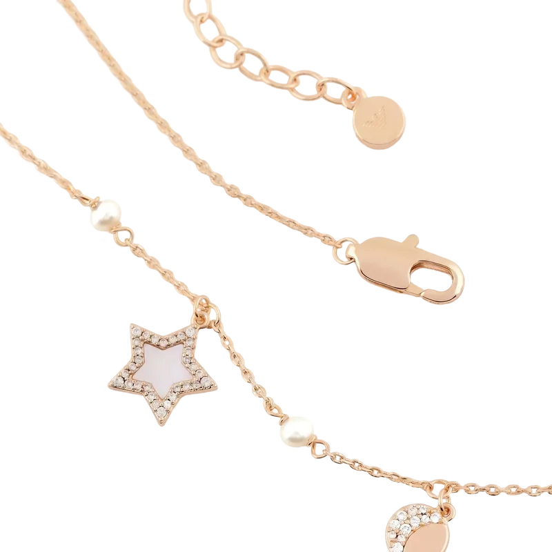 Brass Station Necklace