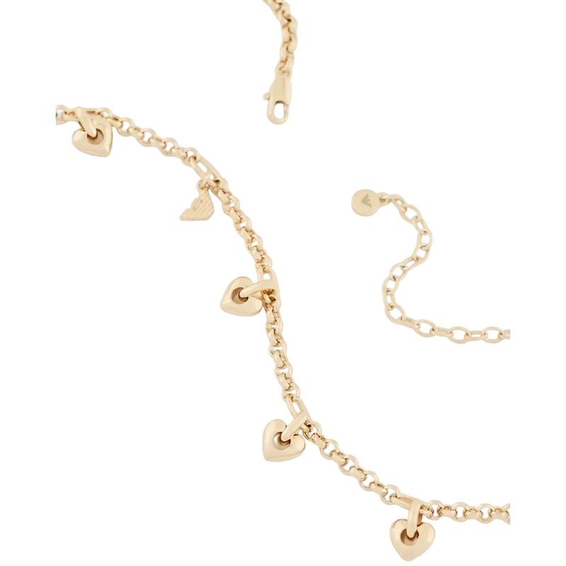 Gold-Tone Brass Pendant Necklace