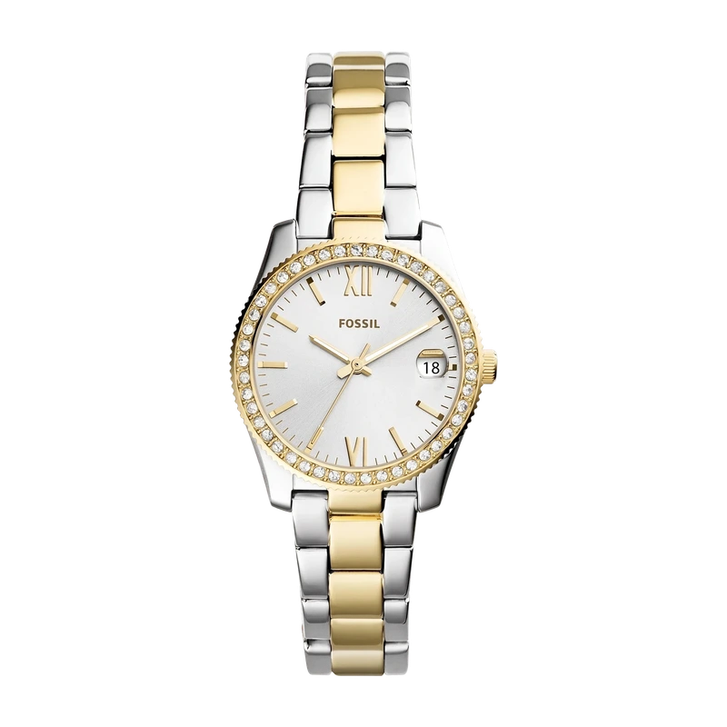 Scarlette 33mm Three-Hand Date Two-Tone Stainless Steel