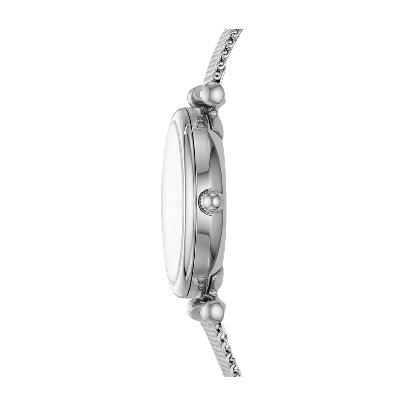 Carlie Mini 28mm Three-Hand Stainless Steel