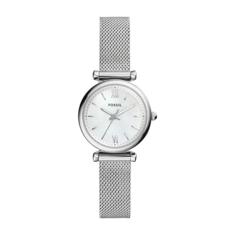 Carlie Mini 28mm Three-Hand Stainless Steel