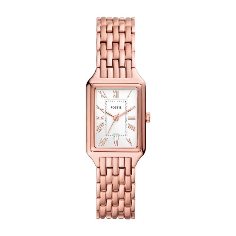 Raquel 23mm Three-Hand Date Rose Gold-Tone Stainless Steel