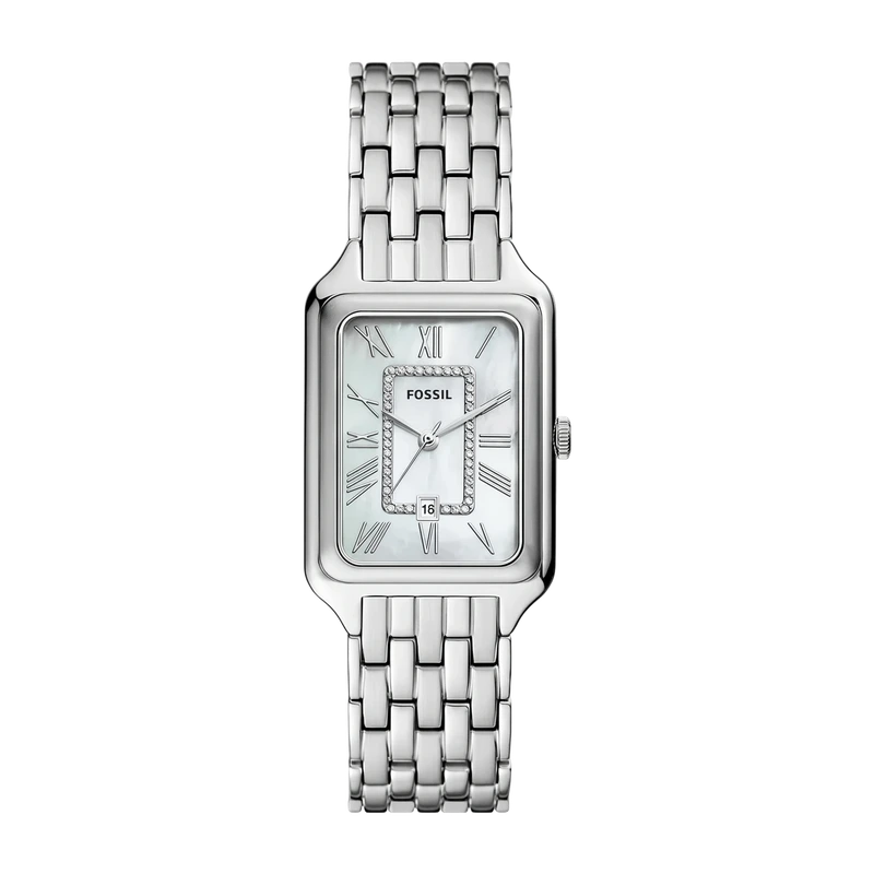 Raquel 26mm Three-Hand Date Stainless Steel