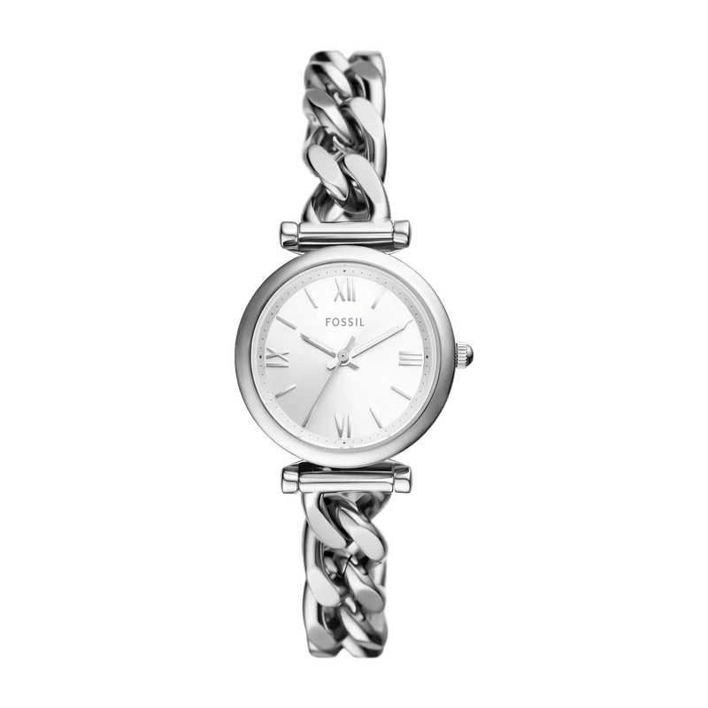 Carlie Mini 28mm Three-Hand Stainless Steel