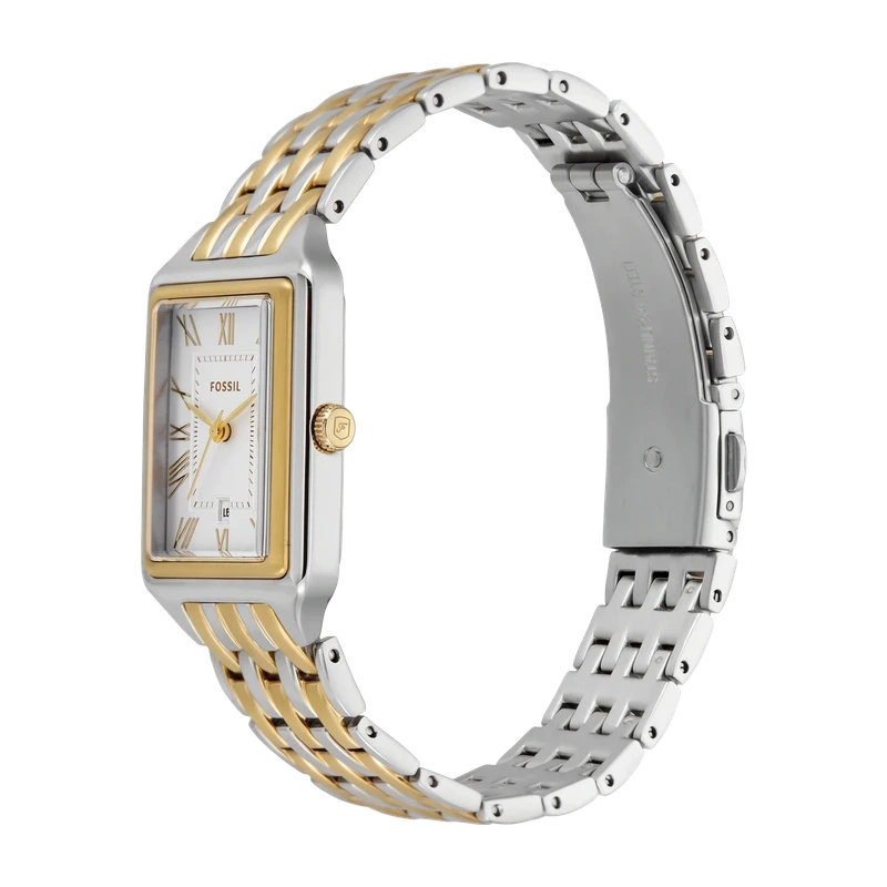 Raquel 23mm Three-Hand Date Two-Tone Stainless Steel