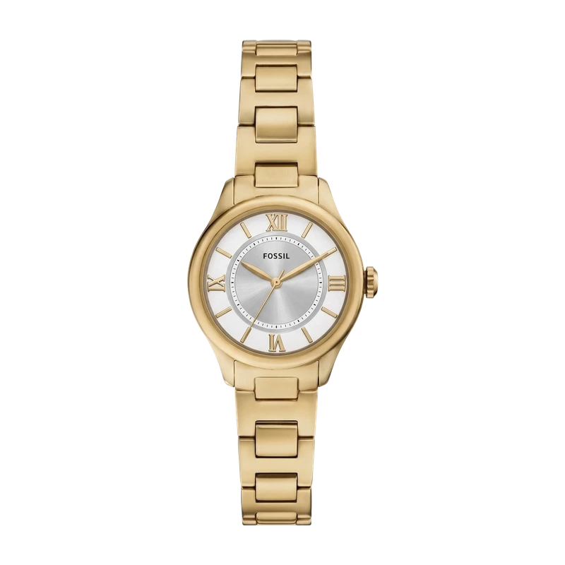 Gilmore 28mm Three-Hand Gold-Tone Stainless Steel