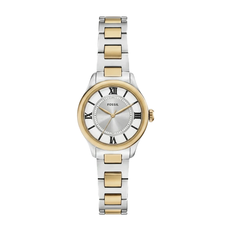 Gilmore 28mm Three-Hand Two-Tone Stainless Steel