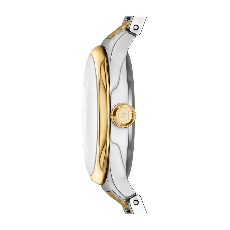 Gilmore 28mm Three-Hand Two-Tone Stainless Steel