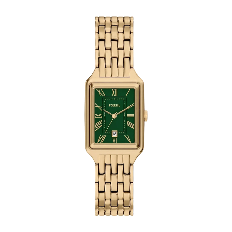 Raquel Three-Hand Gold-Tone Stainless Steel