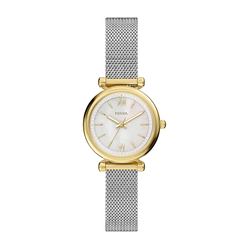 Carlie Mini 28mm Three-Hand Stainless Steel