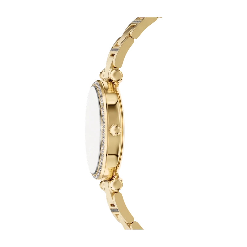 Carlie Three-Hand Gold-Tone Stainless Steel Watch 35mm