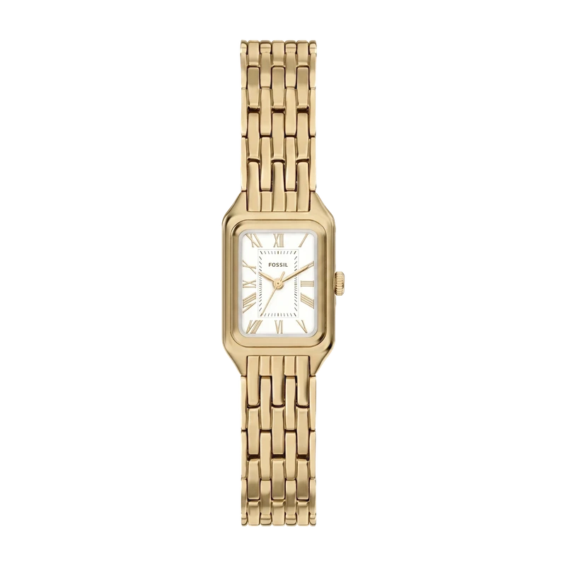 Raquel Mini 18mm Three-Hand Gold-Tone Stainless Steel