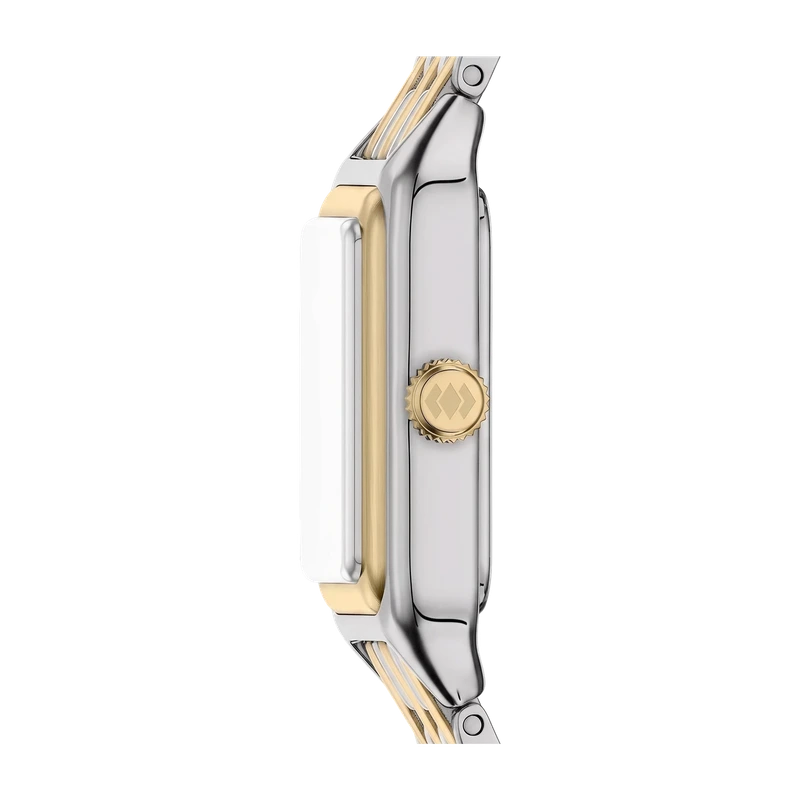 Raquel Mini 18mm Three-Hand Two-Tone Stainless Steel