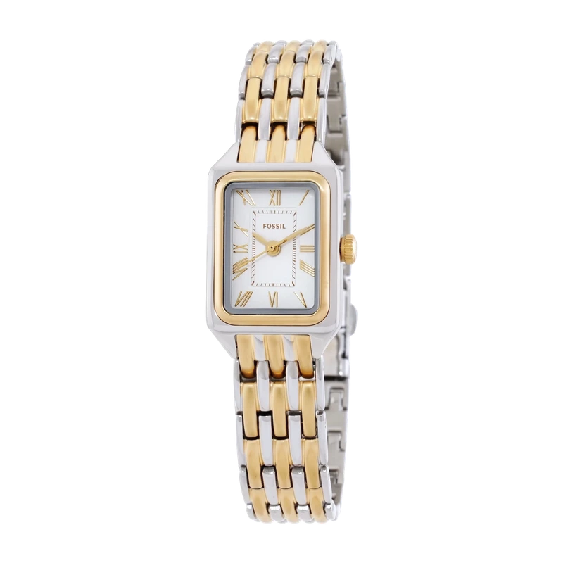 Raquel Mini 18mm Three-Hand Two-Tone Stainless Steel
