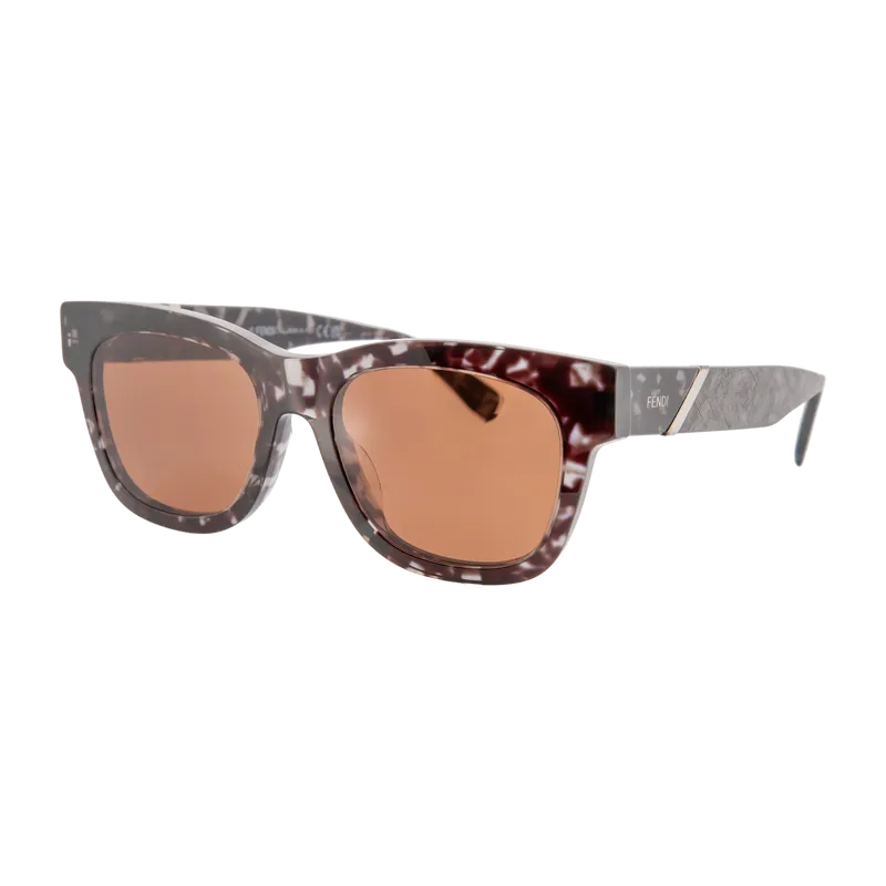 Diagonal Square Sunglasses