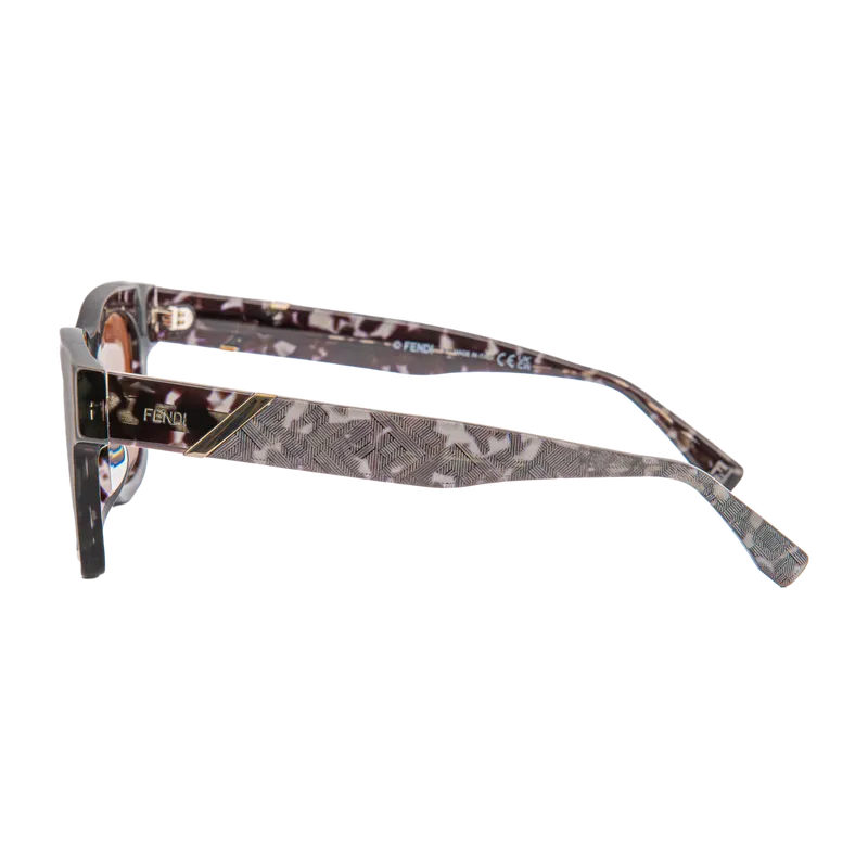 Diagonal Square Sunglasses