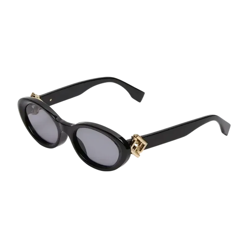 FF Diamonds Cat Eye Sunglasses Brown