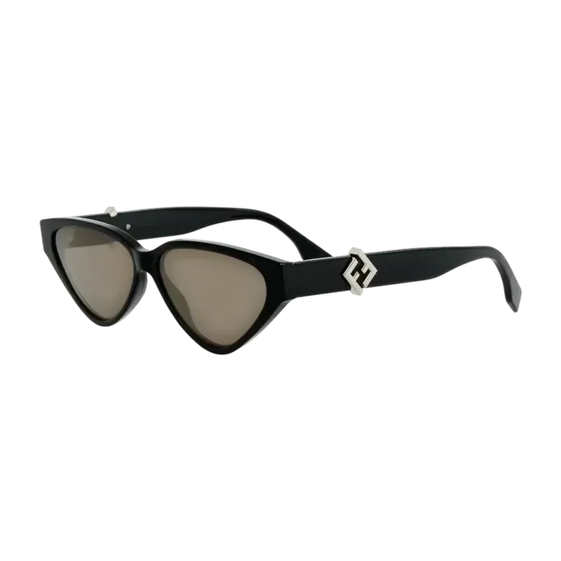 FF Diamonds Cat Eye Sunglasses Green
