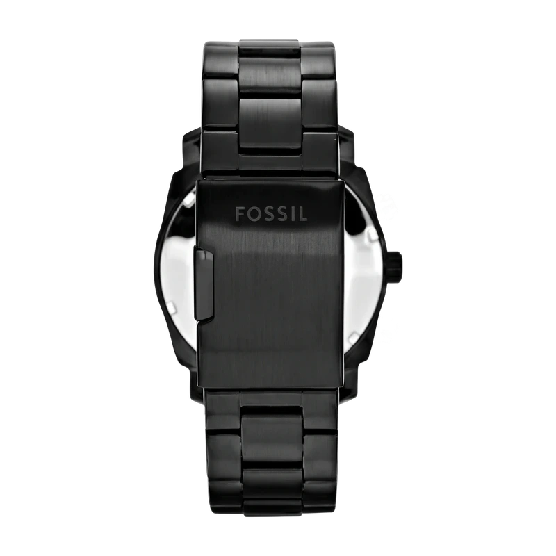 Machine 42mm Black Stainless Steel Watch