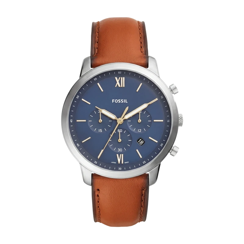 Neutra Chronograph Brown Leather Watch