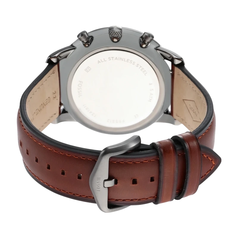 Neutra 44mm Chronograph Amber Leather