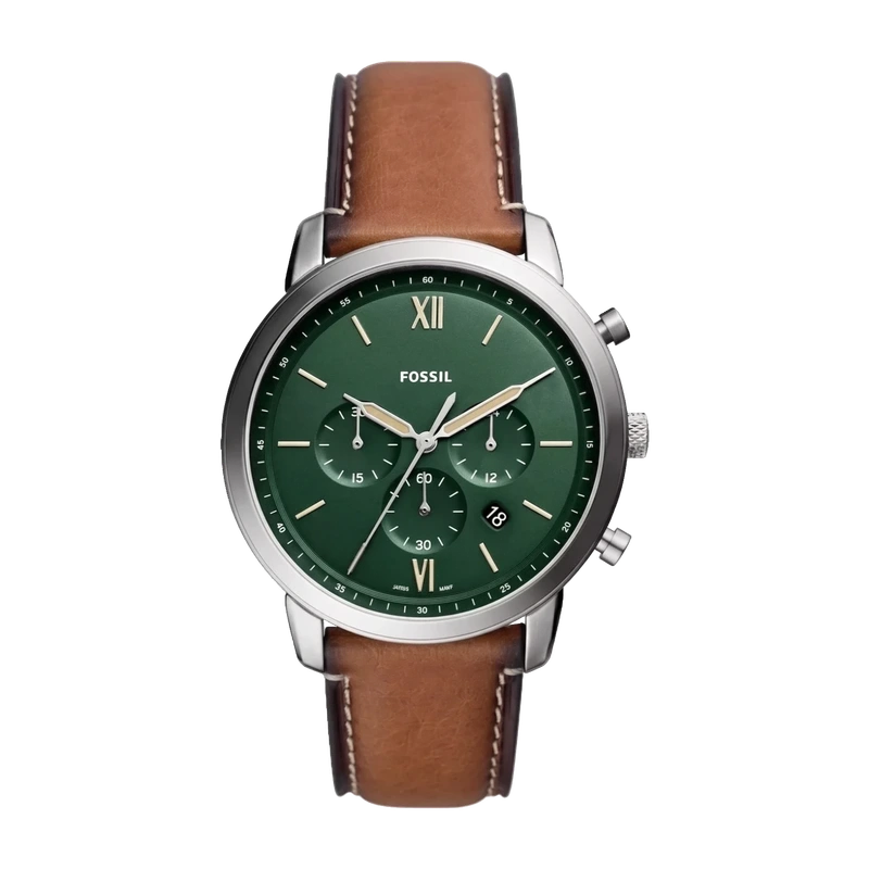 Neutra Chronograph Tan LiteHide Leather Watch