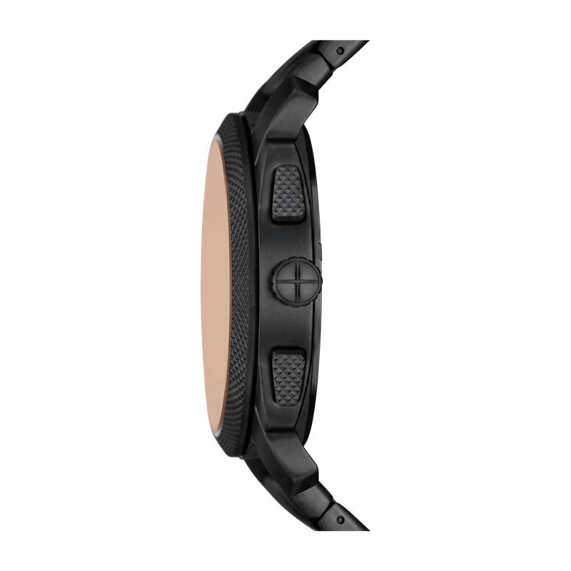 Machine 44mm Chronograph Black Stainless Steel Watch