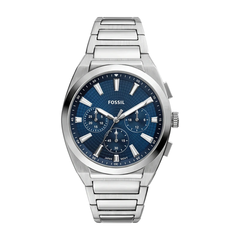 Everett 44mm Chronograph Stainless Steel