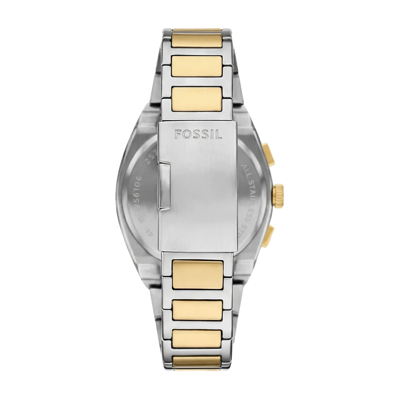 Everett 44mm Chronograph Two-Tone Stainless Steel