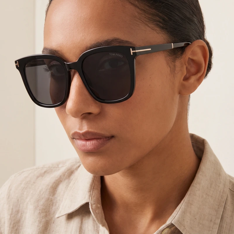 Round Alt Fit Sunglasses Acetate 56mm