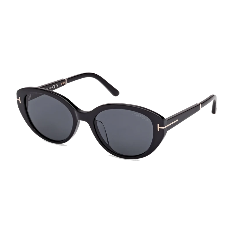 Butterfly Sunglasses Black FT1246-K