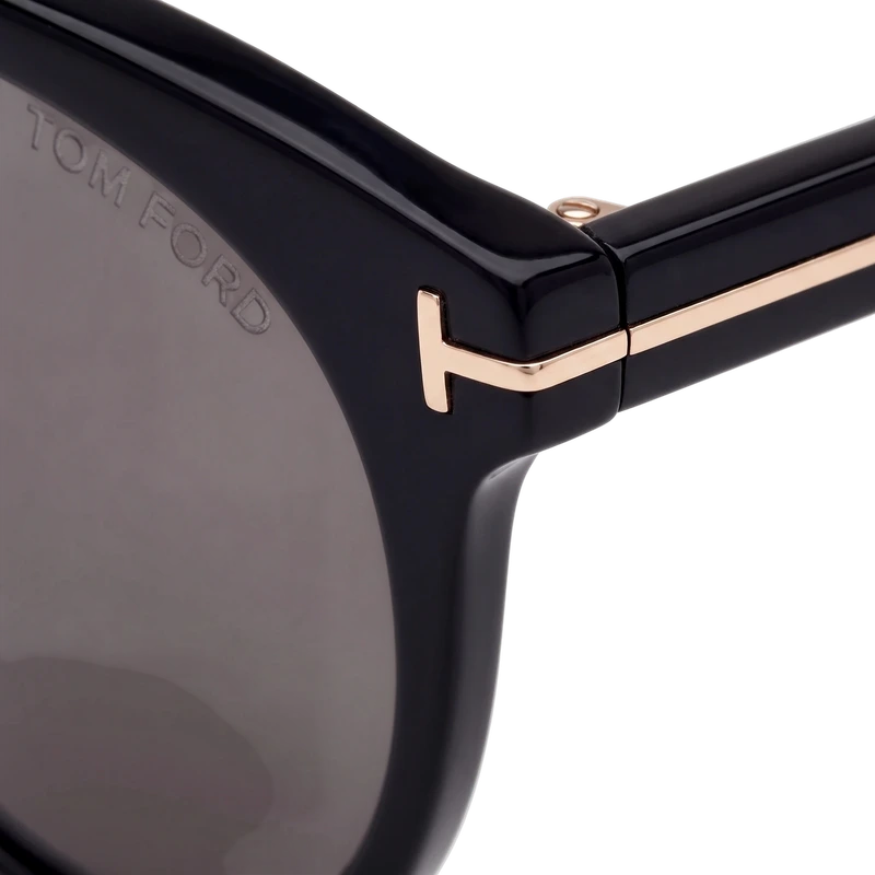 Round Sunglasses Black FT1247-K