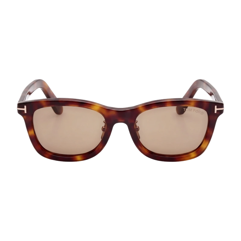 Rectangular Sunglasses Blonde Havana