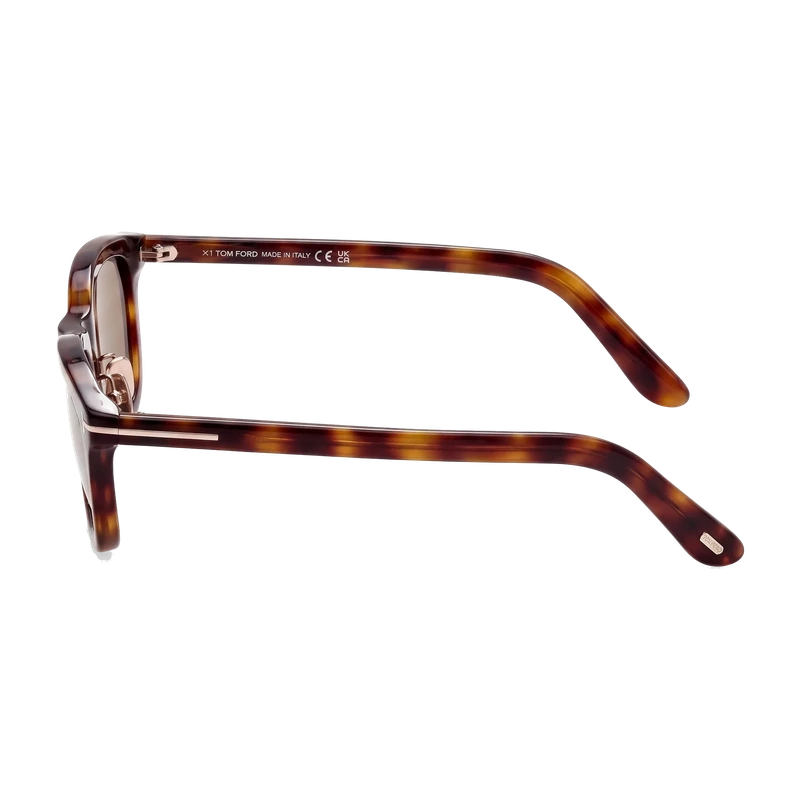 Rectangular Sunglasses Blonde Havana