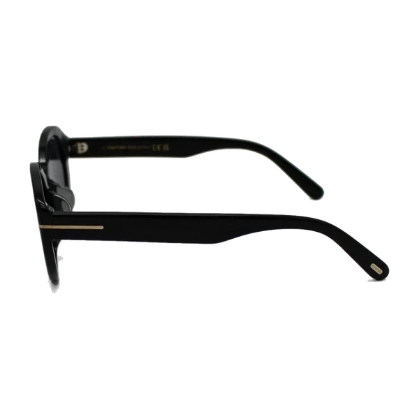 Oval Sunglasses Black FT1292-K