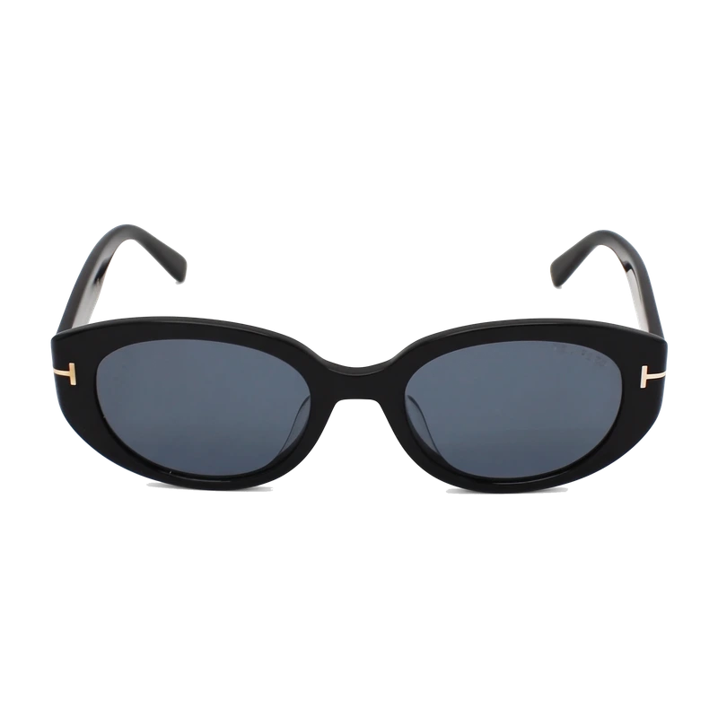 Oval Sunglasses Black FT1296-K