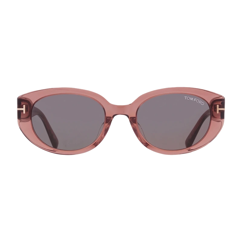 Oval Sunglasses Dark Brown