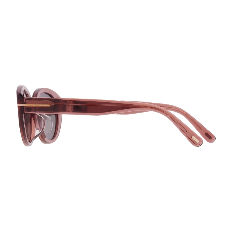 Oval Sunglasses Dark Brown