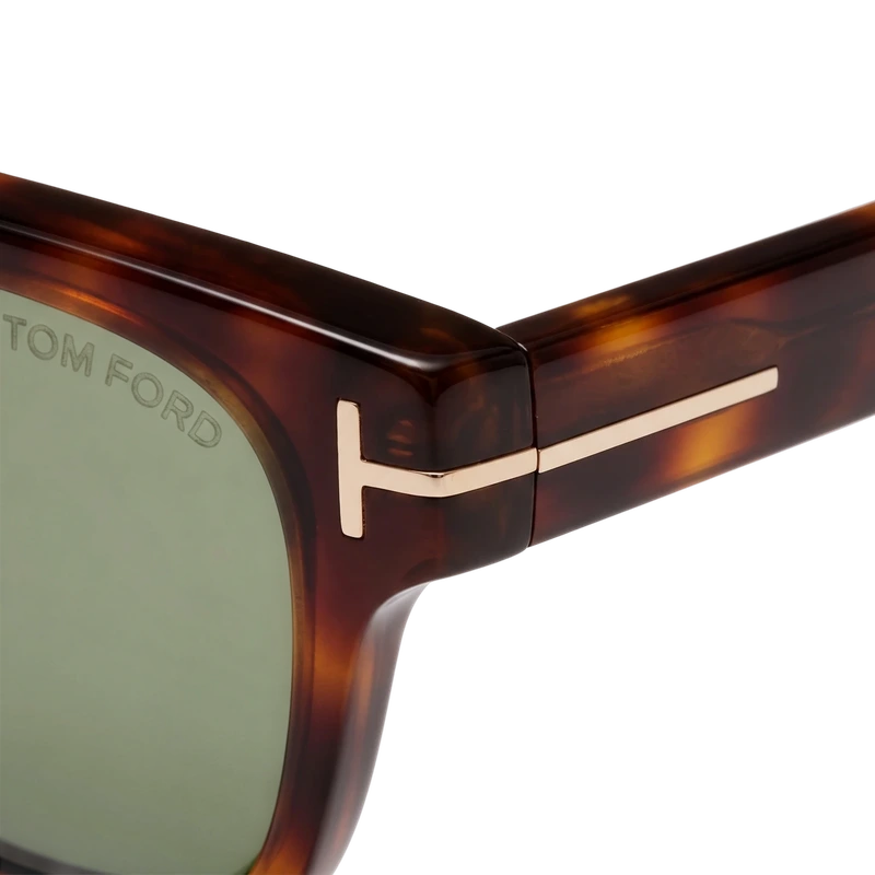 Rectangular Sunglasses Dark Havana FT1350-D