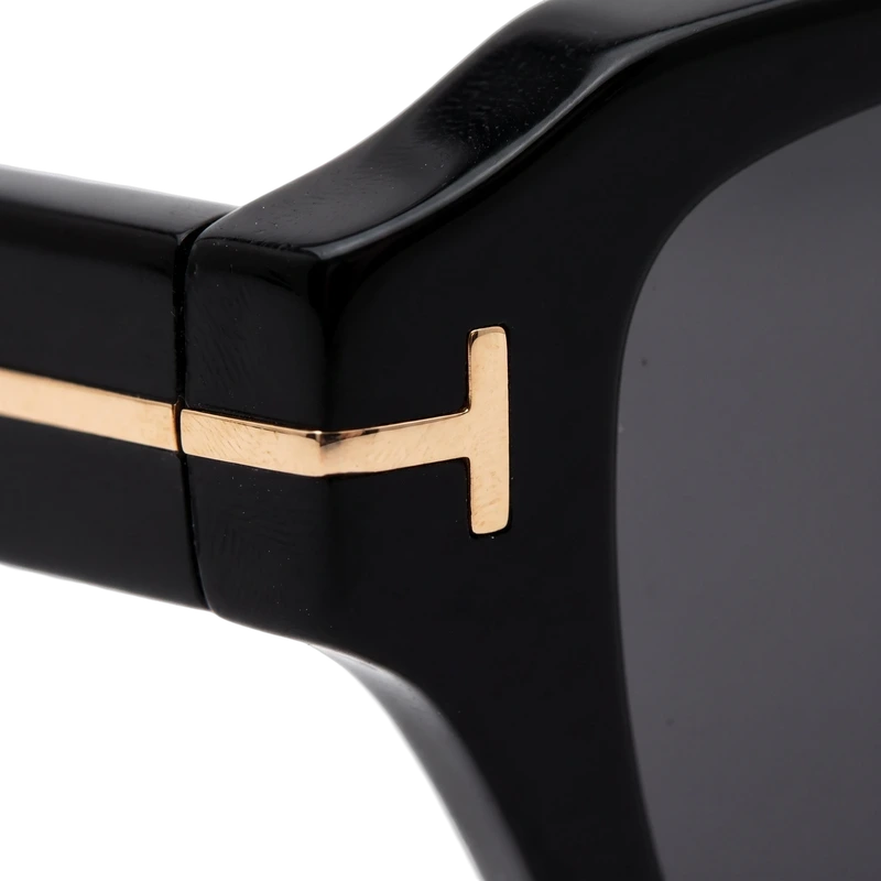 Rectangular Alt Fit Sunglasses Black