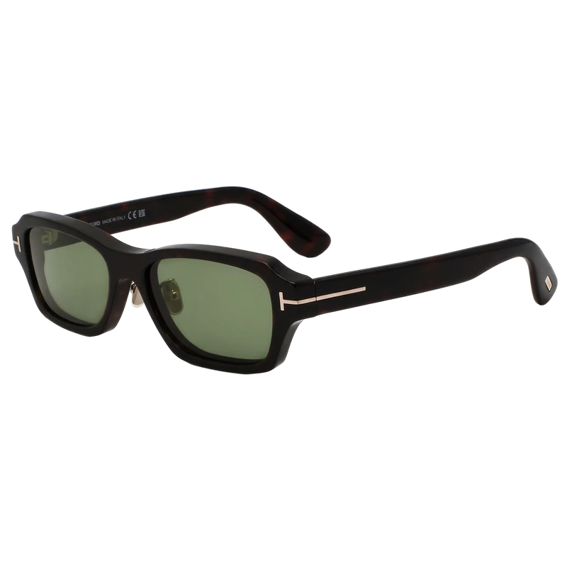 Rectangular Alt Fit Sunglasses Brown